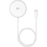 Baseus Simple Mini4 Air Qi2 - 15W Magnetische Draadloze Oplader - Compatibel met MagSafe - Fast Charge - Zilver