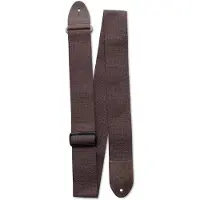 Martin strings FABRIC STRAP BROWN WITH BROWN LEATHER TIES