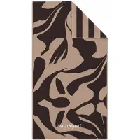 Melli mello | Organic Swirl | Strandlaken 90x180cm | Gewafeld Microvezel | Dubbelzijdige Print | Sneldrogend