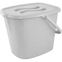 Tryco luieremmer grijs - hygiënische luieremmer voor babykamer.