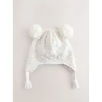 Next Gebreide babymuts met oorkleppen