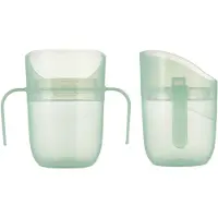 Difrax lovi Genius Oefenbeker - 130 ml/ 150ml - Groen - 2 Stuk