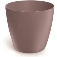 Prosperplast Mate Serie - Bloempot - 11,9x10,9 cm - Marsala - Glad Afwerking