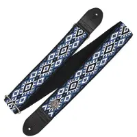 Silver Coin Straps Geweven Gitaarband Atlauai
