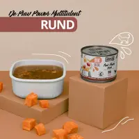 Mac'S kattenvoer natvoer – power drink beef - met taurine, vitaminen en mineralen – voor het maken van kattenijs, gezonde kattensnack - katten soep of topping 6x 200gr