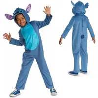 Stitch Disney Onesie 5-6 Jaar - zacht materiaal - jongens en meisjes