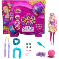Barbie Color Reveal Cupcake Hair Change - Verrassingspop met 25 Accessoires