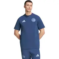 Adidas Ajax Tiro Travel T-Shirt 2026-2027 Donkerblauw Lichtblauw