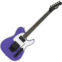 Fender Limited Edition Player Fusion Telecaster HH Floyd Rose Ebony Fingerboard Aura Metallic