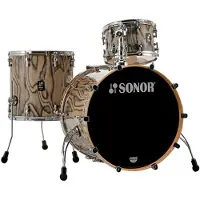 Sonor ProLite 322 22 3pc Shell Pack Snow Tiger Veneer