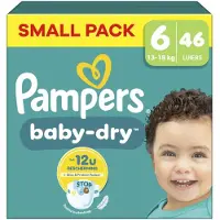 Pampers 3x Baby Dry Luiers Maat 6 (13-18 Kg) 46 Stuks