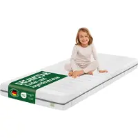 Dreamstar Kindermatras 90x200 cm | 13 cm hoog | Junior matras | Ergonomisch en geschikt voor mensen met allergieën | Ergo Junior