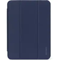 Decoded Textured Silicon Slim Cover - iPad 10.9" (2022) / iPad 11" (2025) - Navy