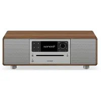 Sonoro Hi-Fi Systeem Prestige Notenhout en Zilver