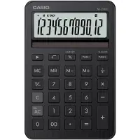 Casio Bureaurekenmachine Cijferige display Zwart Batterij MS-200DQ-BK