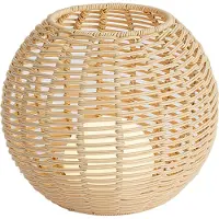 QAZQA Buiten tafellamp beige 30cm incl. LED oplaadbaar met USB-C IP44 - Oli