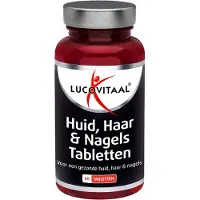 Lucovitaal Huid Haar Nagels met Biotine - 2 x 60 tabletten - Voordeelverpakking