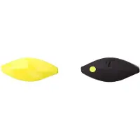 Trout Master Incy Inline Spin Spoon 3g - Kleur : Black Yellow