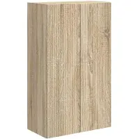 vidaXL TV Wandkast 59,5 x 31 x 100 cm Sonoma Eik Bewerkt hout