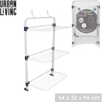 Urban Living "" droogrek voor deur 3 niveaus 10 meter