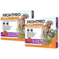 FRONTPRO 2x Hond XL 25-50 kg 3 tabletten