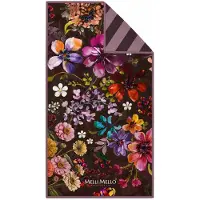 Melli mello | Wild Garden | Strandlaken 90x180cm | Gewafeld Microvezel | Dubbelzijdige Print | Sneldrogend