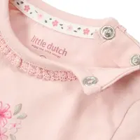 Little Dutch -Romper korte mouw roze Blossom