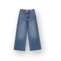 Vingino Meisjes Extra wide leg Jeans Cita Meisje Blauw 98