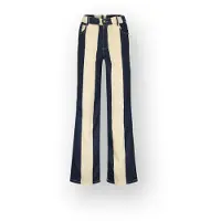 Vingino Meisjes Wide leg Jeans Cato Stripe Meisje Blauw 152