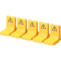 Siemens 5ST3655 Gele Aansluitbescherming Voor Aanraking - 5ST3655 [10 Stuks]