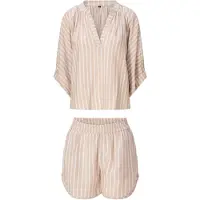 Lingadore Pyjama beige / natuurwit