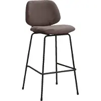 Label51 Barkruk Bello - Taupe - Fluweel - Hoog