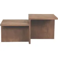 Label51 - Salontafel Skip - Bruin - 50x90x40cm