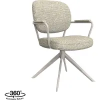 Label51 - Eetkamerstoel Basel - Beige - 64x61x89cm
