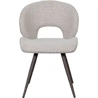 Label51 - Eetkamerstoel Sakura - Beige - 62x57x88cm - Set van 2