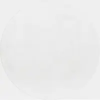 Muratap Pouffy fluffy hoogpolig rond vloerkleed uni kleur - woonkamer tapijt