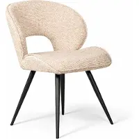 Label51 - Eetkamerstoel Sakura - Beige - 62x57x84cm - Set van 2