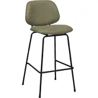 Label51 Barkruk Bello - Moss - Micro Suede - Hoog