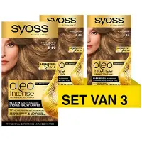 Syoss 3x Oleo Intense Haarverf 8-60 Honingblond