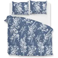 Zohome Zo Home Dekbedovertrek Katoen Ibisco di Lino - dove grey 240x200/220cm