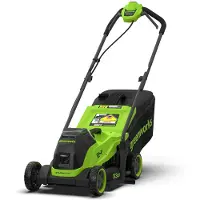 Greenworks GD24LM3302 accu-grasmaaier, 24V, 33 cm maaibreedte, borstelloos (zonder accu)