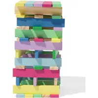 HEMA Platte Bouwblokken Hout 200-delig