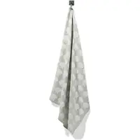 HEMA Theedoek 65x65cm Katoen Schelpen (groen)