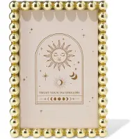 HEMA Sassy Me Fotokader 10x15cm Bolletjes Goud (goud)