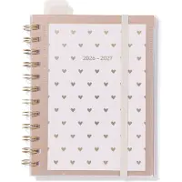 HEMA Schoolagenda Met Insteek 2026-2027 10x15cm Hartjes