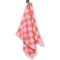 HEMA Keukendoek 50x50cm Katoen Ruiten Roze (roze)