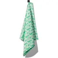 HEMA Theedoek 65x65 Katoen Groen (felgroen)