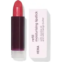 HEMA Navulling Moisturising Lipstick 43 Date Night - Satin (lichtrood)