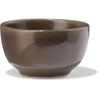 HEMA Schaaltje Ø7cm Puur Aardewerk Donkerbruin (donkerbruin)