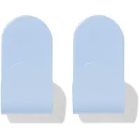 HEMA Plakhaken Lichtblauw - 2 Stuks (blauw)